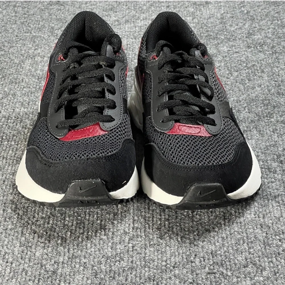 NEW Nike Air Max SC Boys 7Y / Wmns 8.5‎ Black Red Sneakers CZ5358-009 Low Shoes